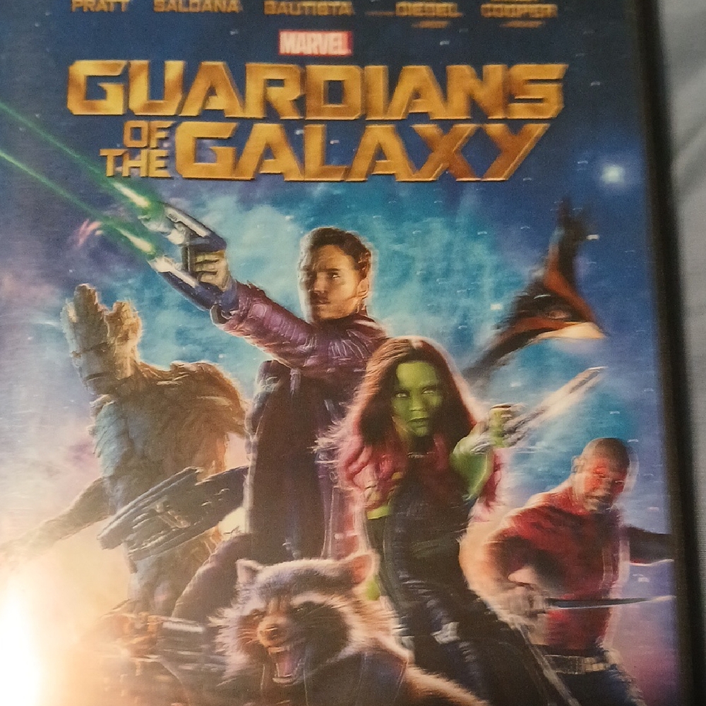 Marvel Guardians of the Galaxy Blu-ray with Vibrant Cover